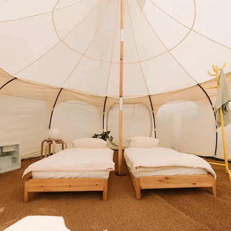 Glampingzelt Auf Naturcampingplatz Am * Heideblick