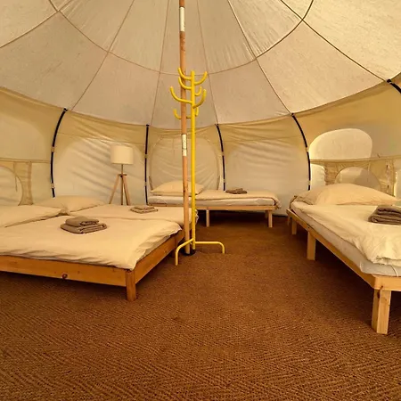 Campeggio Glampingzelt Auf Naturcampingplatz Am